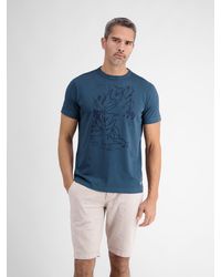 Lerros - T-Shirt mit Brust-Print - Lyst