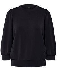 SELECTED - Blusenshirt SLFTENNY 3/4 SWEAT TOP NOOS - Lyst