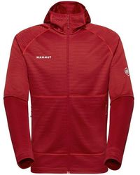 Mammut - Fleecejacke Crag Ml Hooded Jacket - Lyst