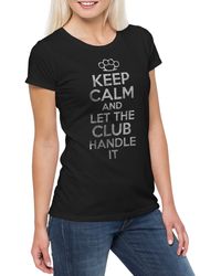 Urban Backwoods - Print-Shirt Keep Calm And Let The Club Handle It T-Shirt MC Rocker Outlaw - Lyst