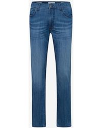 Brax - Regular-fit-Jeans STYLE.CHUCKDep, LIGHT BLUE USED - Lyst