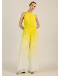 Apart - Jumpsuit mit Farbverlauf aus leicht körnigem, plissierten Chiffon - Lyst