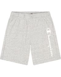 Champion - Sweatshorts Bermuda-Fleece-Shorts mit - Lyst