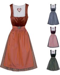 Spieth & Wensky - Elli 2-teiliges Midi- Kleid Dirndl Trachtenkleid - Lyst