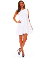 Mississhop - -- Elegantes A-Linien Mini-Kleid 9001 - Lyst