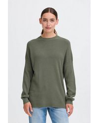 Oxmo - Strickpullover Oxfansy Modischer Strickpullover Aus Viskose-Mischung - Lyst