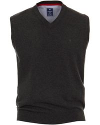 Redmond - V-Ausschnitt-Pullover Pullunder - Lyst
