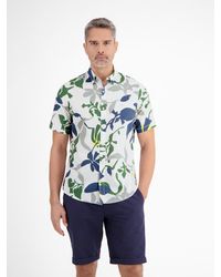 Lerros - Kurzarmhemd Sommerhemd in Hawaiian-Style - Lyst