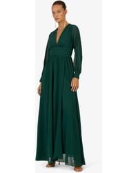 Kraimod - Abendkleid mit geschlitzten lange Ärmeln - Lyst
