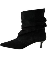 Next - Forever Comfort Lederstiefeletten Mit Absatz Stiefel - Lyst