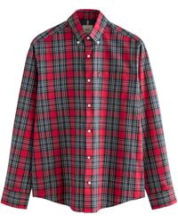 Next - Langarmhemd Pflegeleichtes Button-Down-Oxford-Hemd (1-tlg) - Lyst