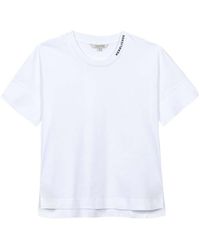 Herrlicher - T-Shirt Palmer Jersey Carbon Brushed Jerseyshirt aus 100% Baumwolle - Lyst
