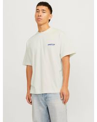 Jack & Jones - T-Shirt JCOUNION BACK PRINT TEE SS CREW NOOS - Lyst