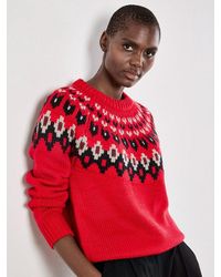 Apricot - Strickpullover Strickpullover Gemustert - Lyst