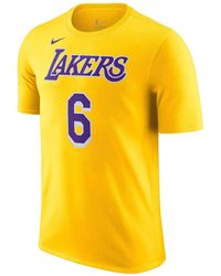Nike - Basketball NBA T-Shirt LOS ANGELES LAKERS ANTHONY DAVIS - Lyst