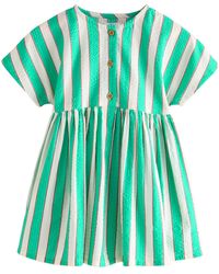 Next - Sommerkleid Lässiges Kleid aus 100 % Baumwolle (1-tlg) - Lyst