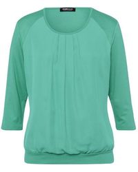 FRANK WALDER - Bluse - Langarmbluse - Blusenshirt mit doppeltem Vorderteil - Lyst