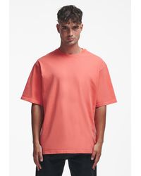 2Y Studios - T-Shirt Basic Oversize Tee (1-tlg) - Lyst