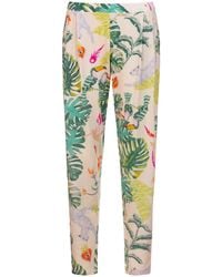 Mey - Loungehose mylovestory Serie Mystic Jungle Lounge- & Pyjama Hose knöchellang - Lyst