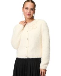 Zero - Strickjacke mit Blumen (1-tlg) weiteres Detail - Lyst