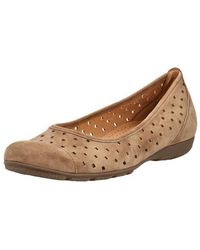 Gabor - Ballerinas Leder Ballerina - Lyst