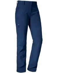 Schoeffel - Trekkinghose Pants Ascona dress blues - Lyst