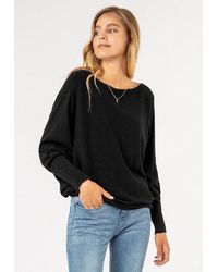 Sublevel - Strickpullover Strickpullover Fledermaus - Lyst