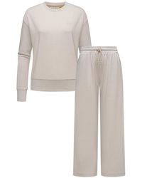 Ragwear - Sweater Set Delje (Set, 2-Tlg. 2Er-Pack) Damen Set Aus Weiter Hose Und Pullover - Lyst