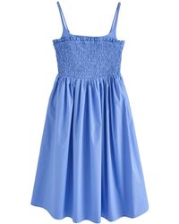 Next - Gesmoktes Midikleid mit Karree-Ausschnitt (1-tlg) - Lyst