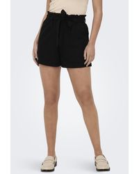 Jdy - SAY MW LINEN SHORTS WVN NOOS - Lyst