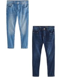 Next - 2er-Pack Skinny Fit Classic Jeans mit Stretch (2-tlg) - Lyst