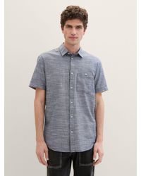 Tom Tailor - Langarmhemd Hemd aus Baumwolle - Lyst