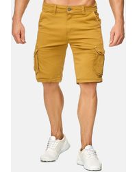 Max Men - Cargoshorts Cargo Kurze Stretch Sommer (1-tlg) - Lyst