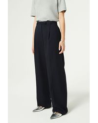 Next - Anzughose Hochwertige Hose mit weitem Beinschnitt (1-tlg) - Lyst