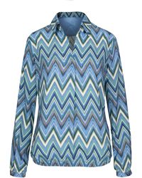 Bianca - Druckbluse ADINA graphischem Allover-Print in Trendfarben - Lyst
