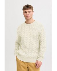 Solid - Strickpullover Sdmalcolm Schöner Strickpullover Mit Zopfmuster - Lyst