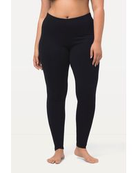 Ulla Popken - Funktionshose Leggings Skinny Elastikbund OEKO-TEX - Lyst