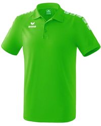 Erima - T-Shirt Essential 5-C Poloshirt Polos Baumwolle - Lyst