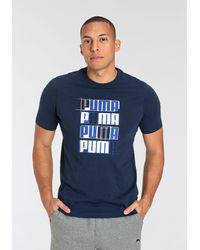 PUMA - T-Shirt ESS+ LOGO LAB TEE (1-tlg) - Lyst