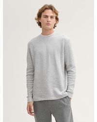 Tom Tailor - T-Shirt Langarmshirt im 2-in-1 Look - Lyst