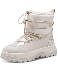 Tamaris - Winterstiefelette Winterboots, Snowboots Mit Aufgesetzter Schnürung - Lyst