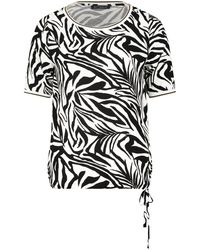 Betty Barclay - Kurzarmhemd T-Shirt mit Floral-Optik - Lyst