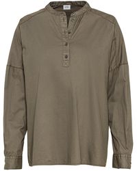 Camel Active - Langarmbluse Langarm Bluse aus Baumwolle - Lyst