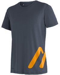 Maier Sports - T-Shirt Logo Tee M Kurzarmshirt mit Print für Wandern und Freizeit - Lyst
