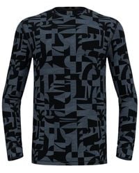 Odlo - Langarmshirt Base Layer Wool Heritage 112152 - Lyst