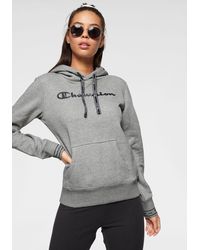 Champion Kapuzensweatshirt »HOODED SWEATSHIRT« - Grau