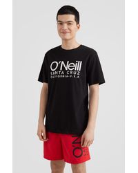 O'neill Sportswear - CALI ORIGINAL T-SHIRT mit Logodruck - Lyst