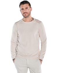 emilio adani - Rundhalspullover Pullover regular - Lyst