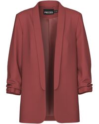 Pieces - Jerseyblazer - Lyst