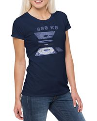 Urban Backwoods - Print- Explosion 3.5 Floppy Disk T-Shirt Retro Computer Commodore PC - Lyst